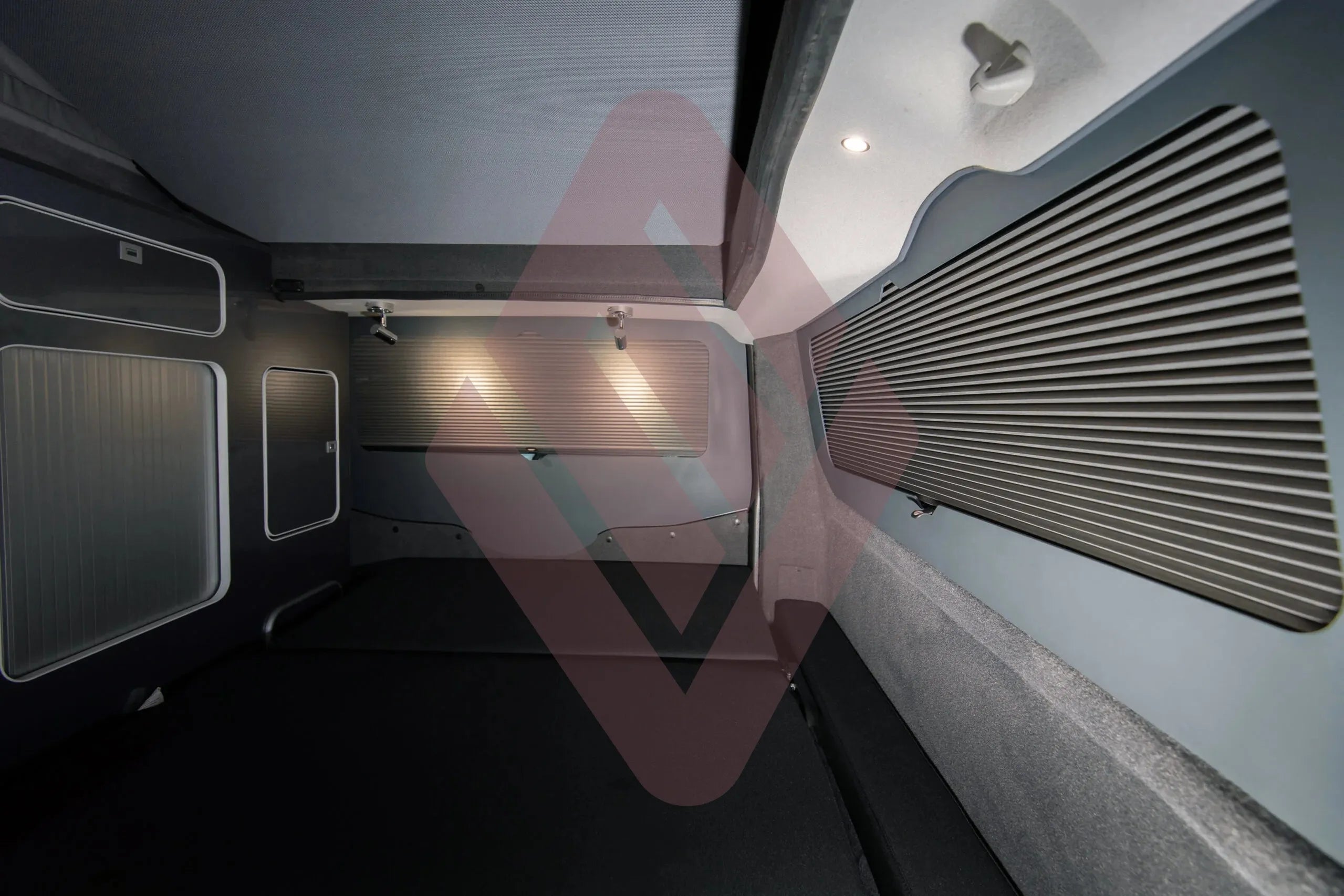 Ford Transit Custom | Window Pod® I | Tailgate (Compatible With or Without Rear Wiper)