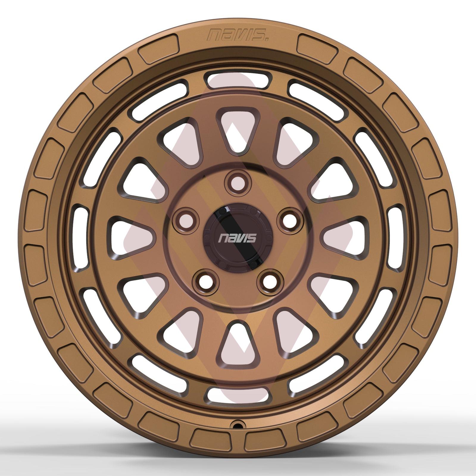 Navis Gelida-AT – 17" Bronze Finish Alloy Wheels