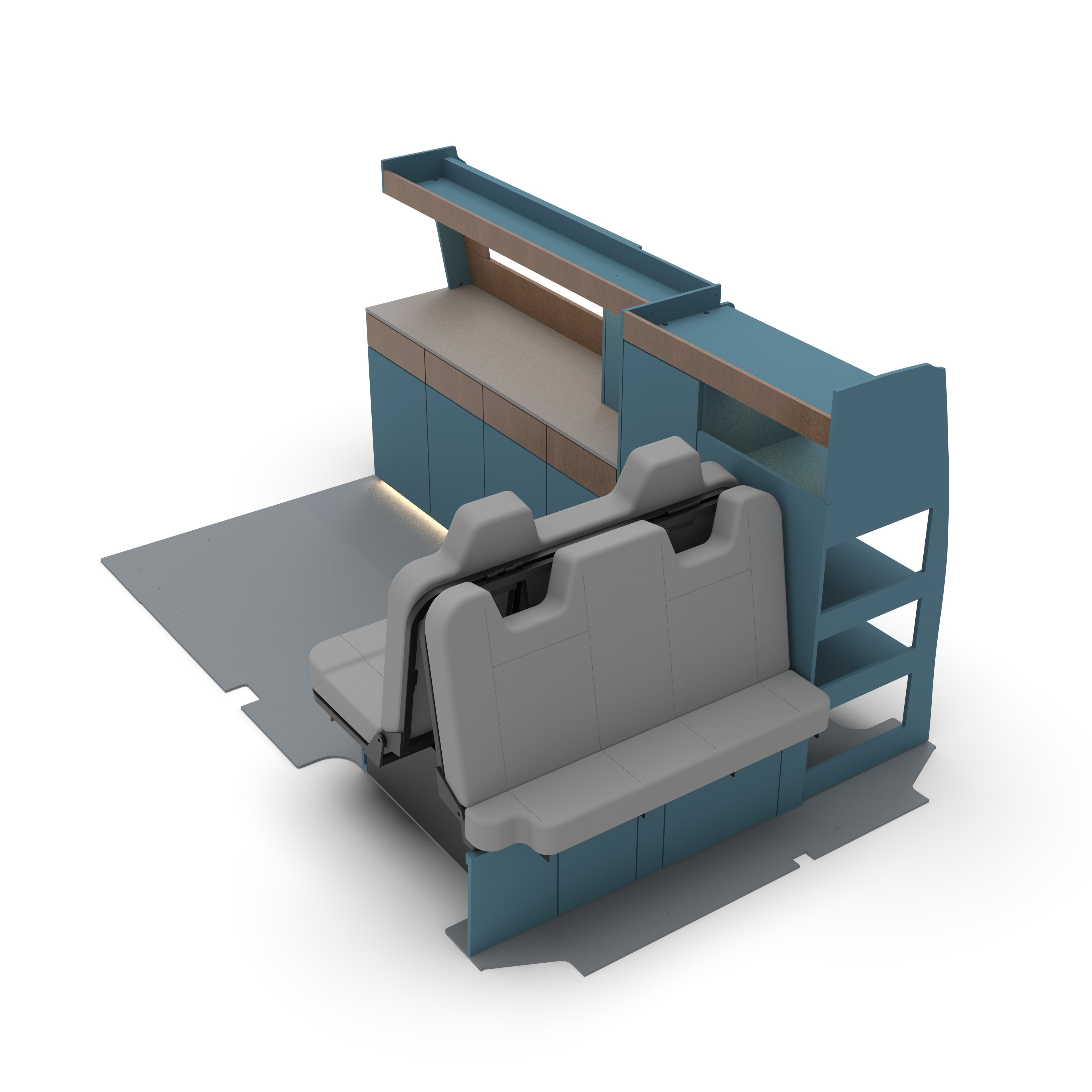 Nissan Primastar LWB Classic Edition Campervan Kitchen