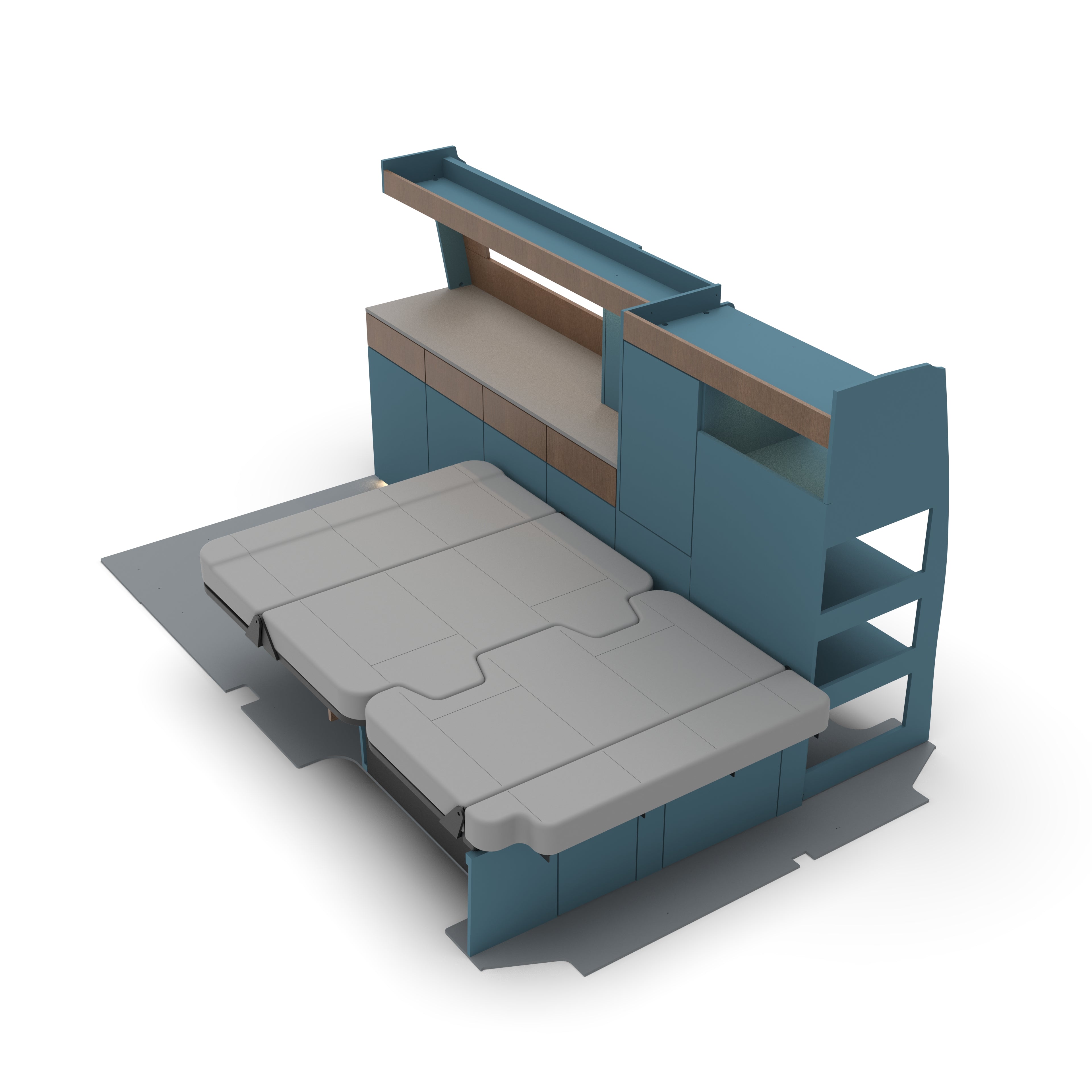 Nissan Primastar LWB Classic Edition Campervan Kitchen