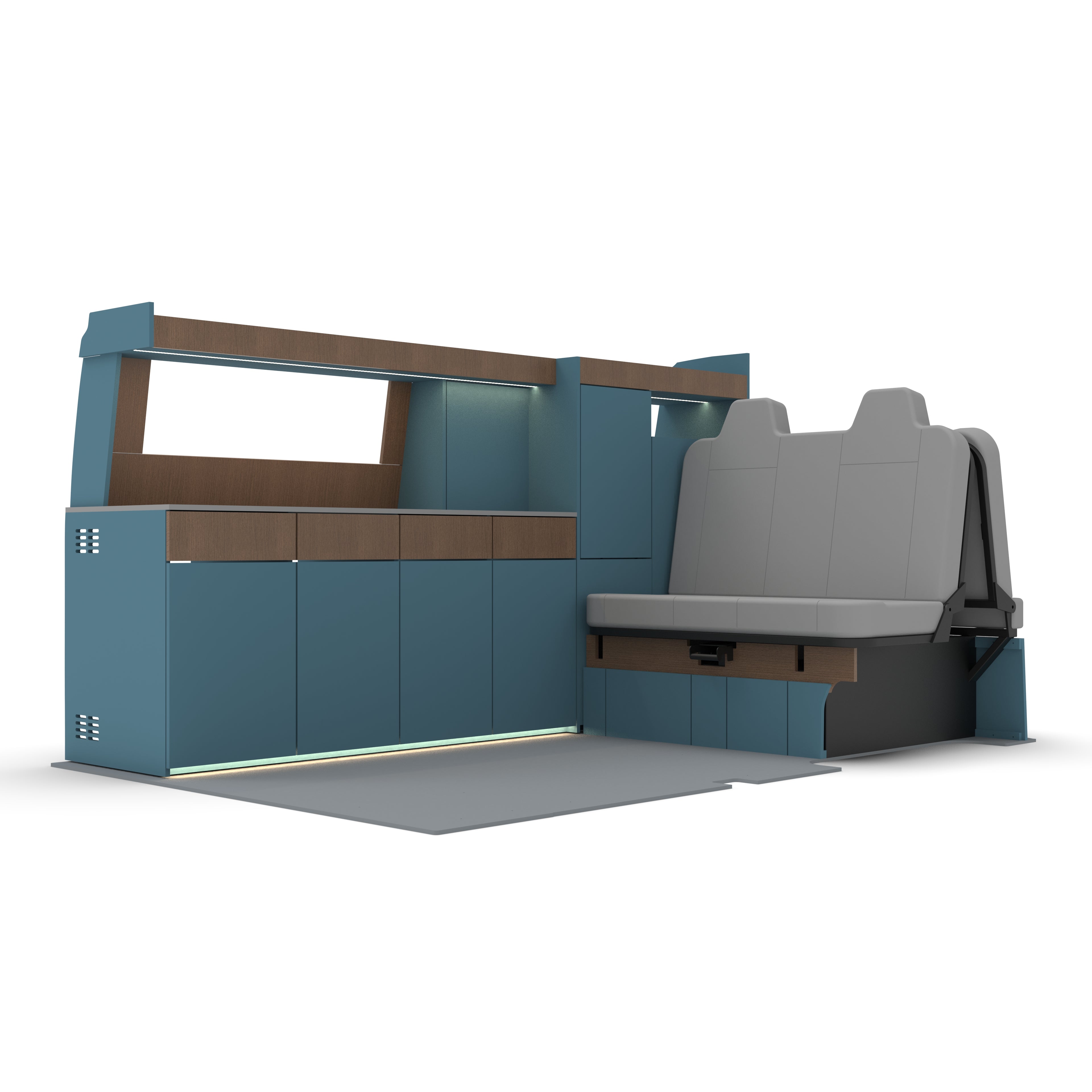 Nissan Primastar LWB Classic Edition Campervan Kitchen