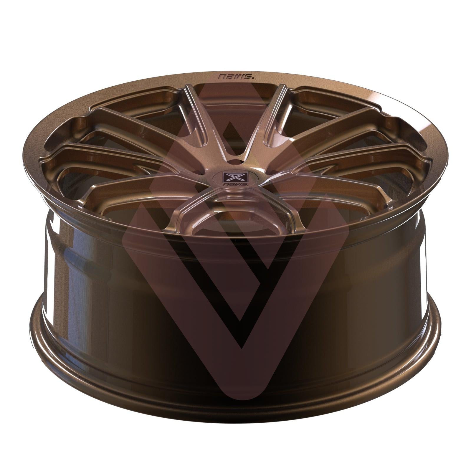 Navis Ludis – 20" Bronze Finish Alloy Wheels