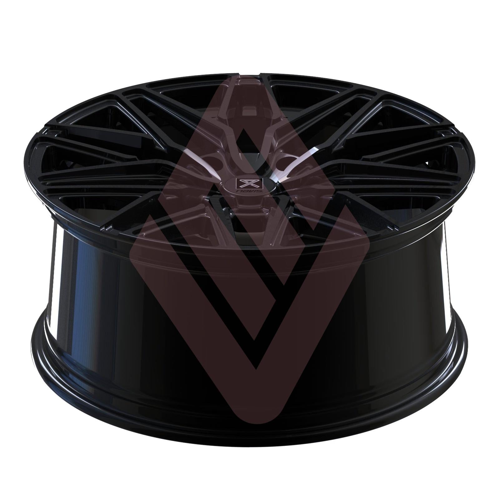Navis Luxe – 20" Gloss Black Finish Alloy Wheels