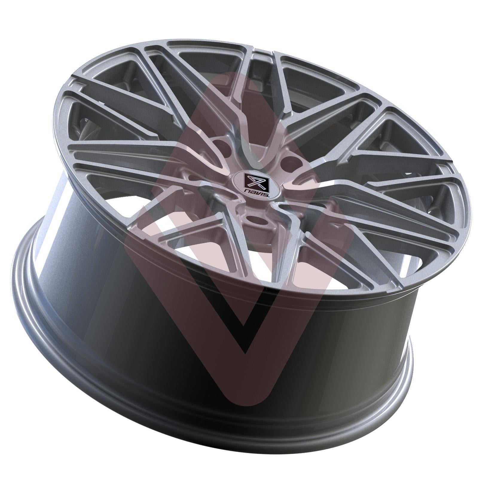 Navis Luxe – 20" Silver Finish Alloy Wheels