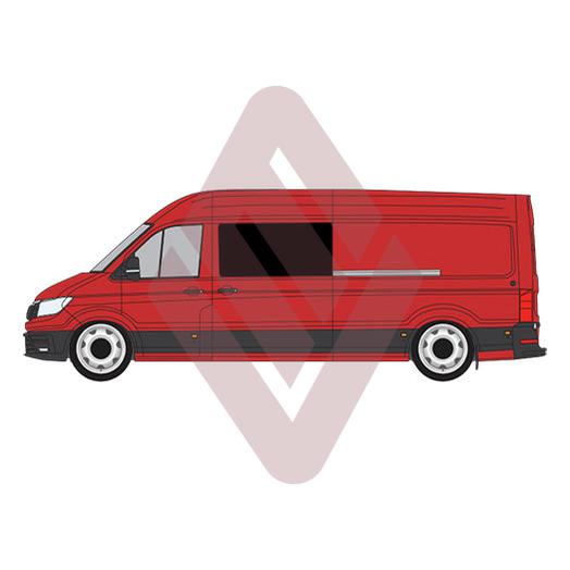 VW Crafter (2017 – Current Year)/ MAN TGE – Sliding Window – Passenger Side – Privacy Glass