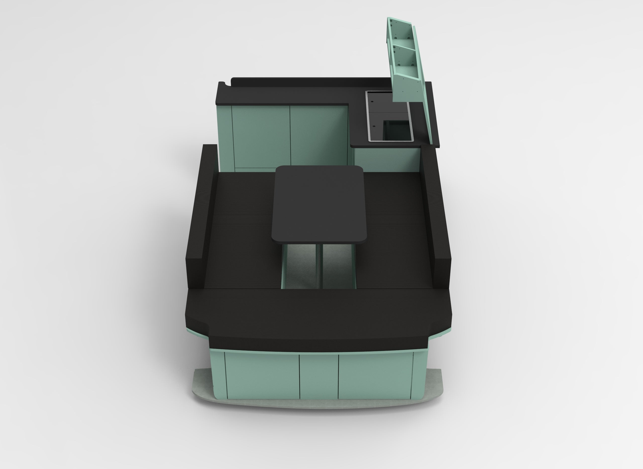 Renault Trafic LWB Bulkhead U Edition Campervan Furniture Unit Set