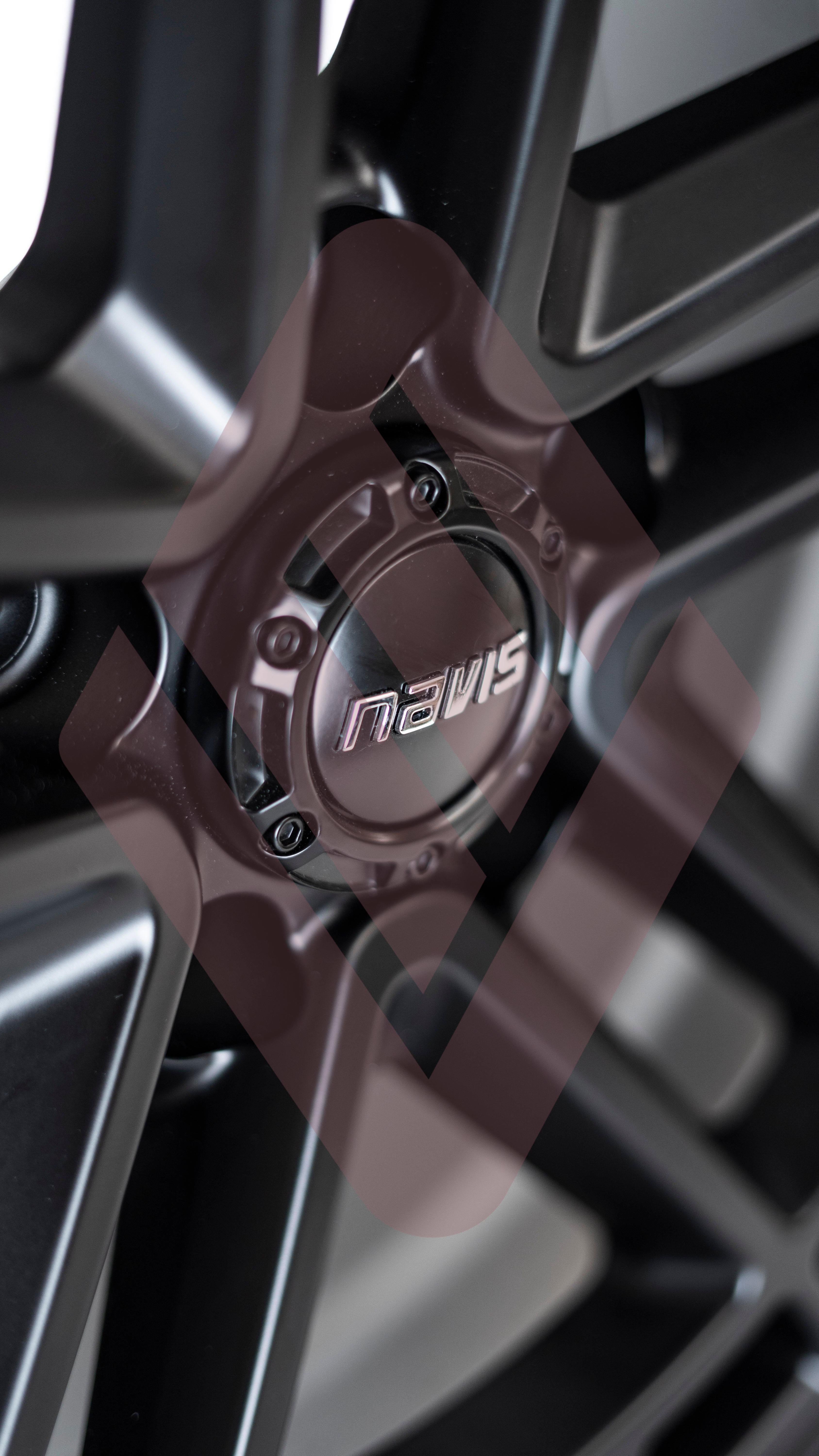 Navis MAC-AT – 17" Satin Black Finish Alloy Wheels