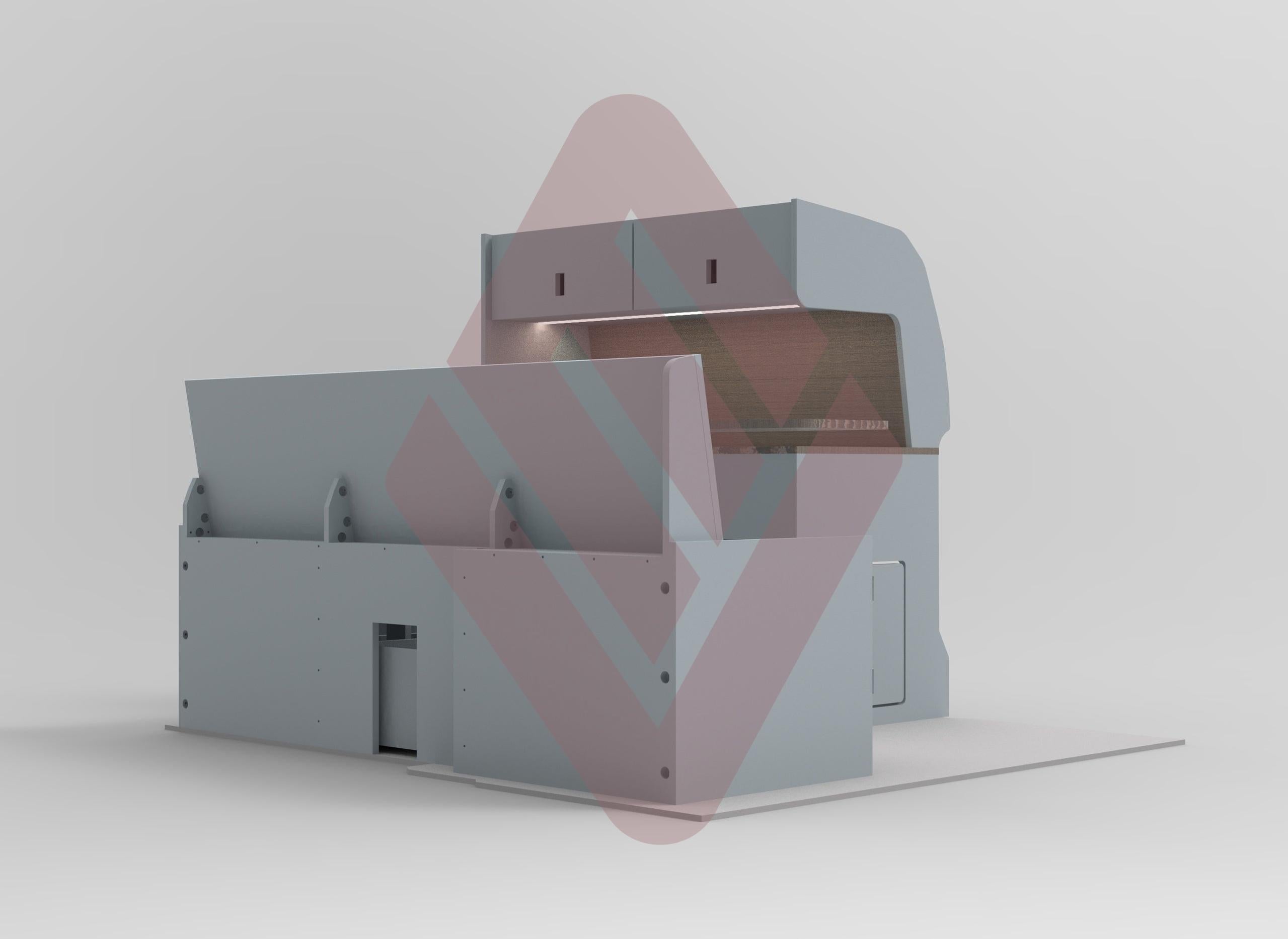 Peugeot Partner Compact Campervan Kitchen Interior Unit