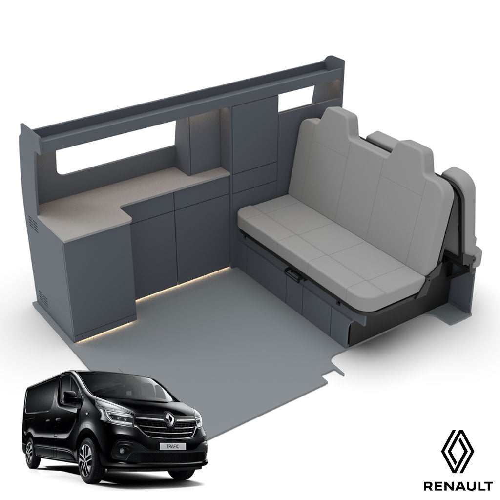 Renault Trafic SWB Slimline Edition Campervan Kitchen