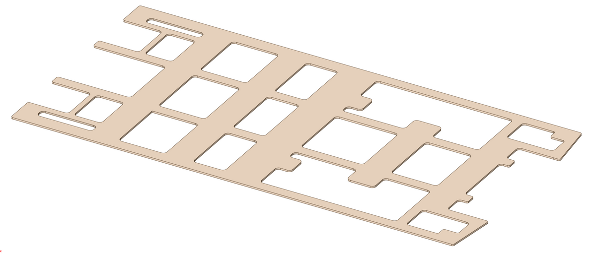 VW T5 T6 T6.1 SWB 9mm Plywood Floor One Piece Packing Frame