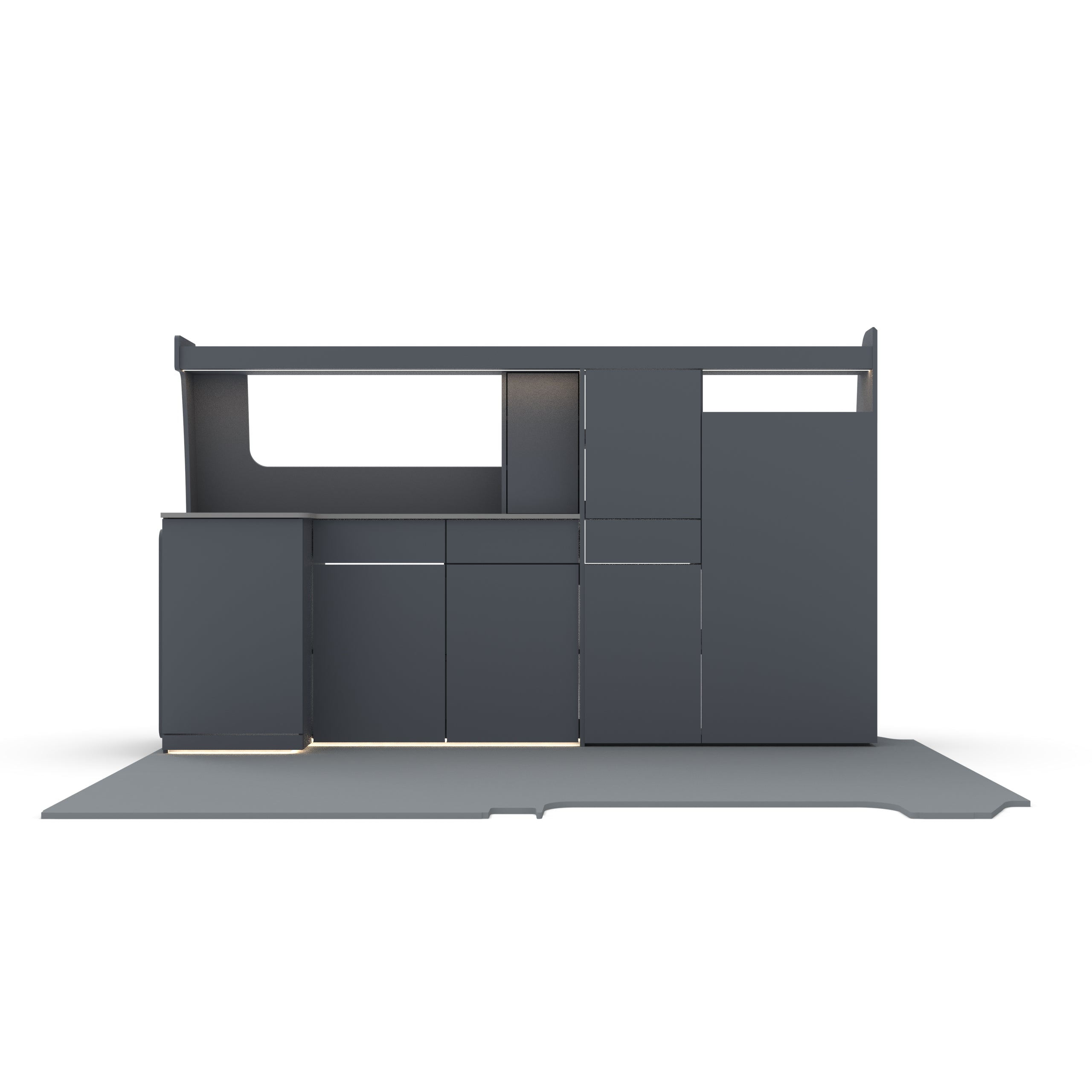 Nissan Primastar SWB Slimline Edition Campervan Kitchen