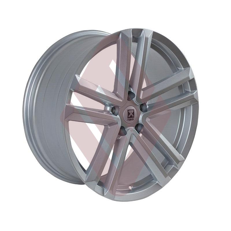 Navis Twin-5 – 20" Silver Finish Alloy Wheels