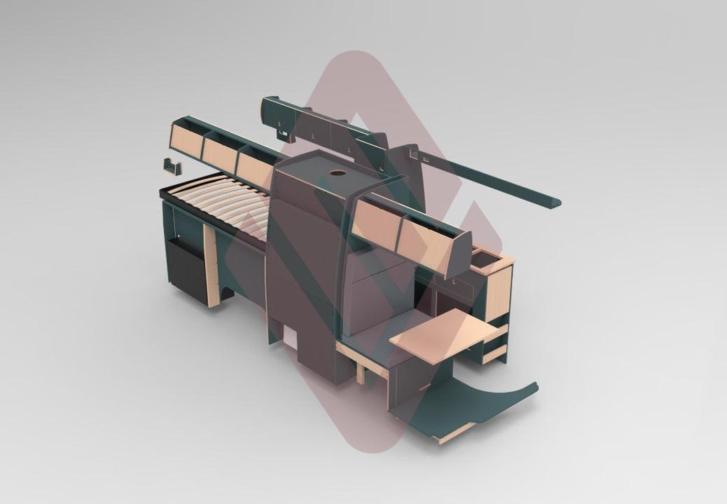 Mercedes Sprinter 2018 Onwards LWB Edition 1 Furniture Kit