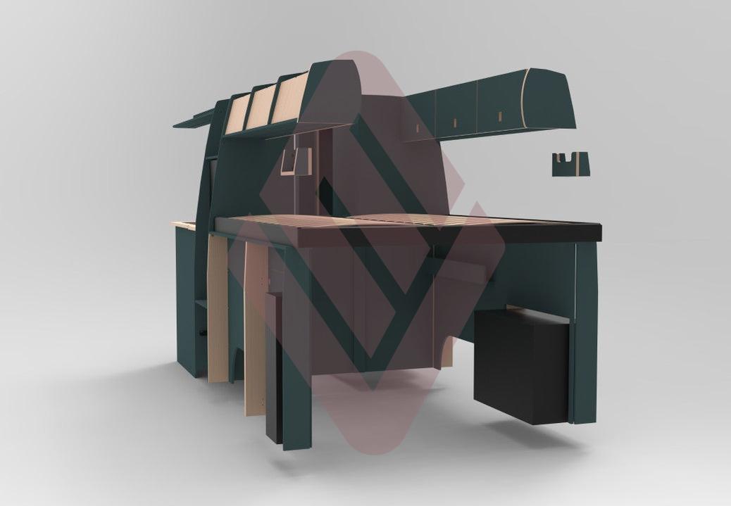 Mercedes Sprinter 2018 Onwards LWB Edition 1 Furniture Kit