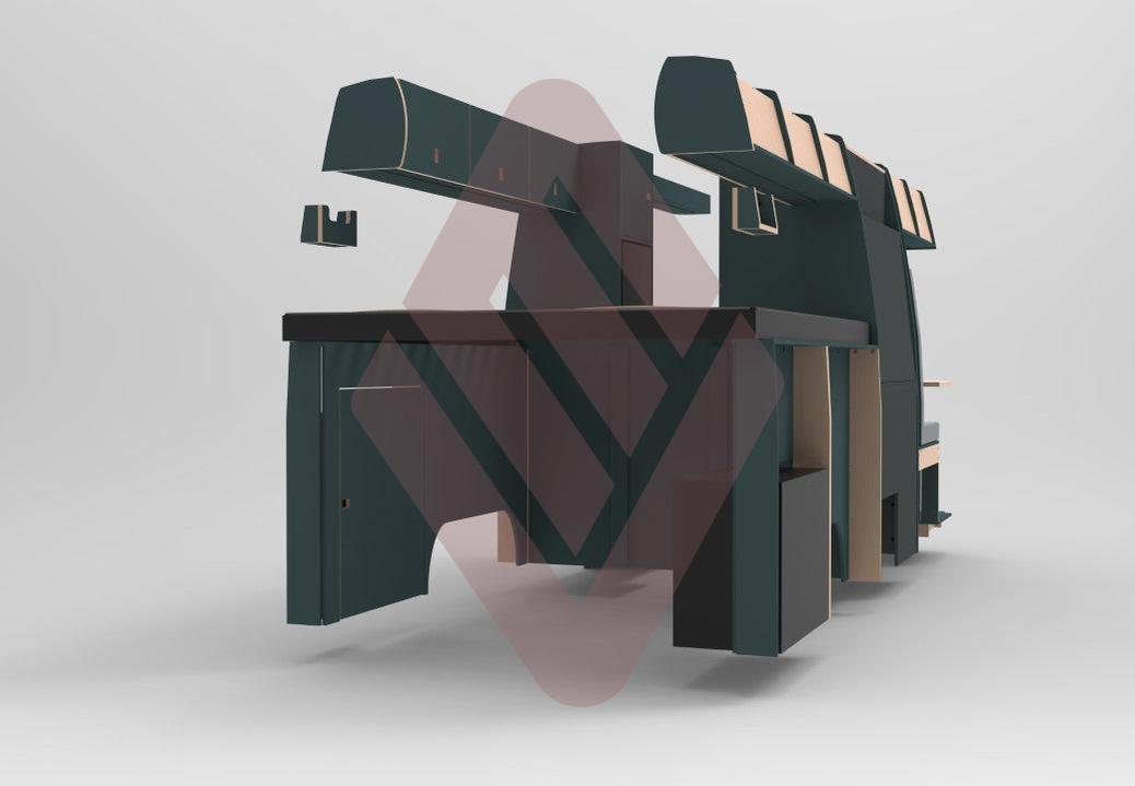 Mercedes Sprinter 2018 Onwards LWB Edition 1 Furniture Kit