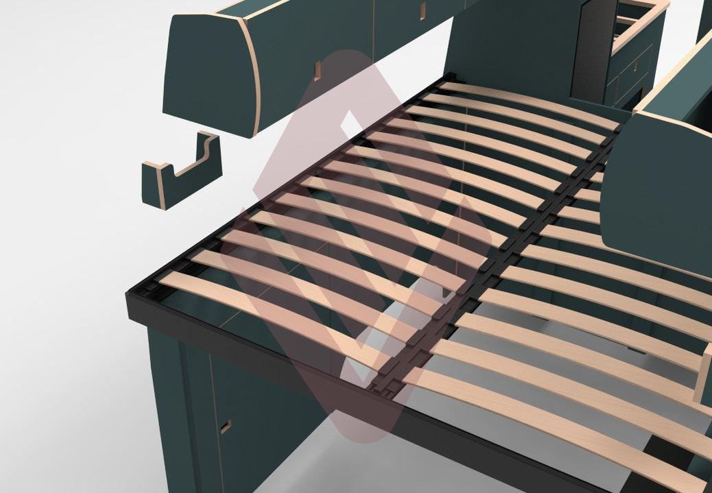 Mercedes Sprinter 2018 Onwards LWB Edition 1 Furniture Kit