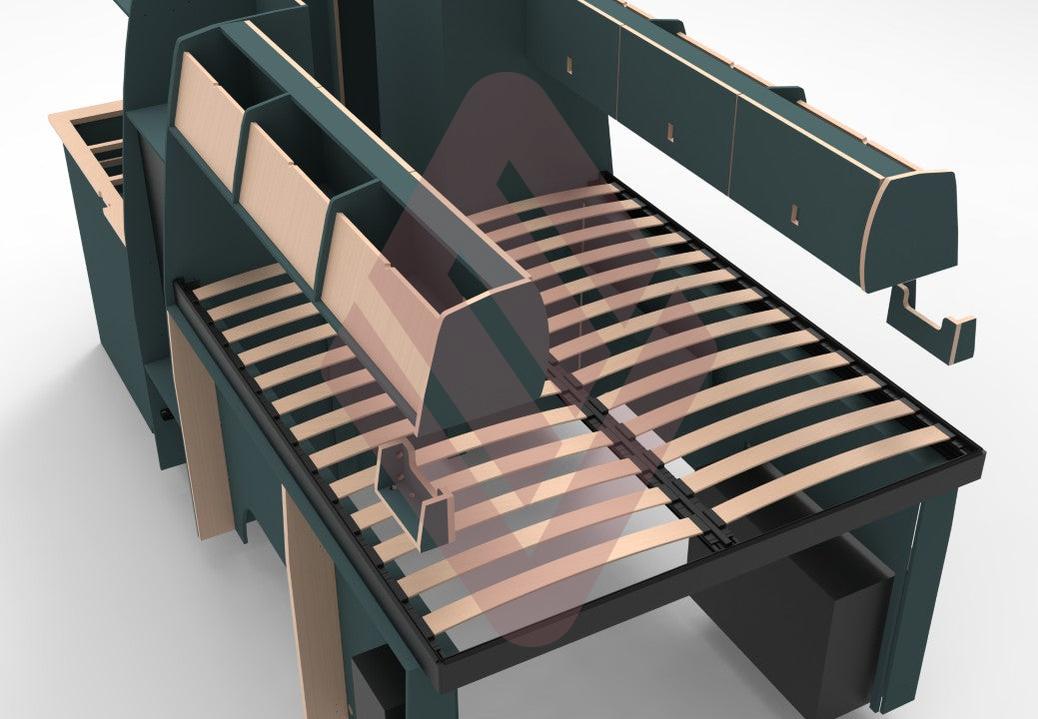 Mercedes Sprinter 2018 Onwards LWB Edition 1 Furniture Kit