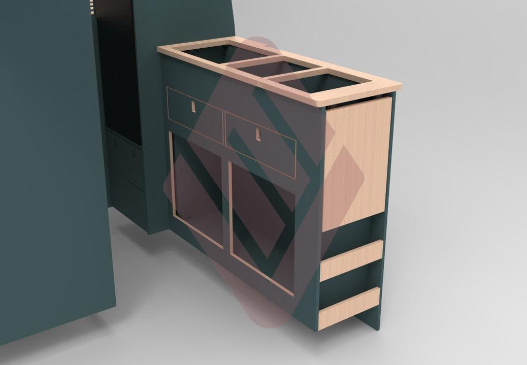 Mercedes Sprinter 2018 Onwards LWB Edition 1 Furniture Kit