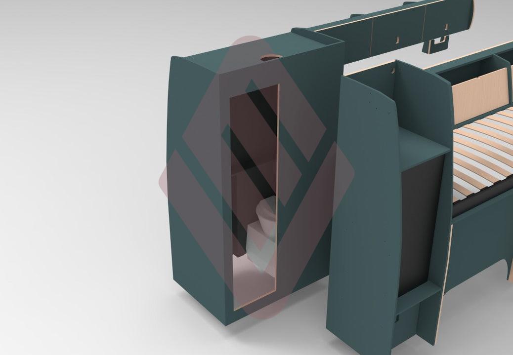 Mercedes Sprinter 2018 Onwards LWB Edition 1 Furniture Kit