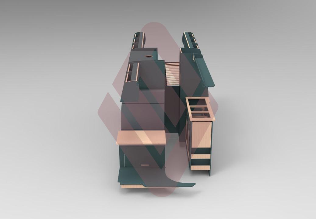 Mercedes Sprinter 2018 Onwards LWB Edition 1 Furniture Kit