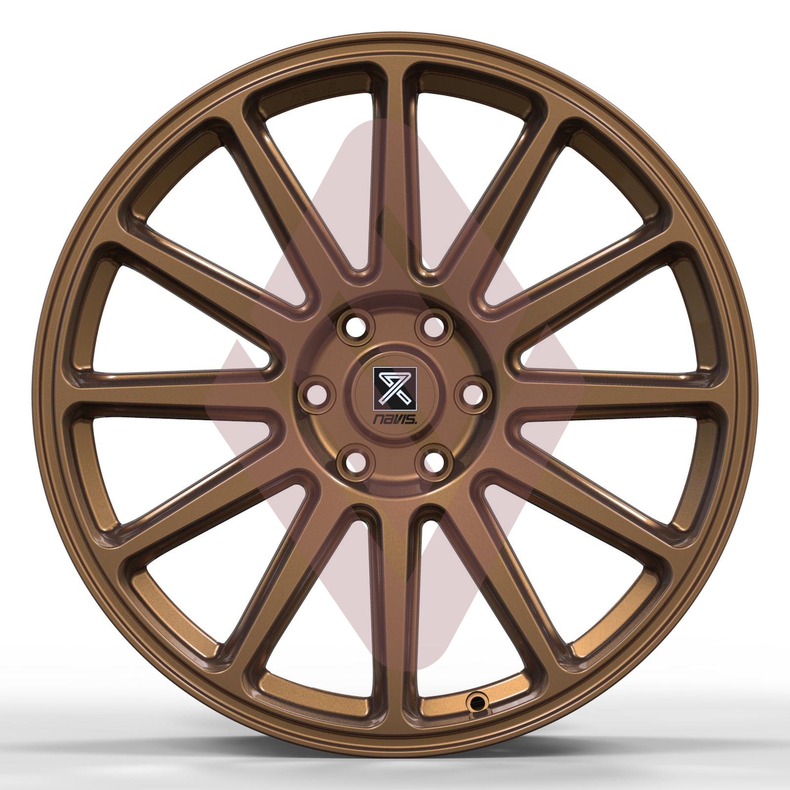 Navis Novus – 20" Bronze Finish Alloy Wheels (Transit Custom 2024 – onwards)