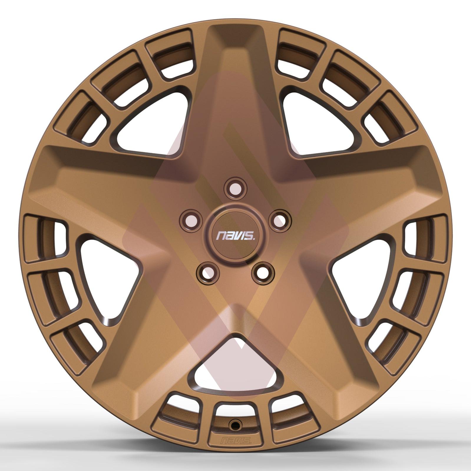 Navis Unknown – 20" Bronze Finish Alloy Wheels