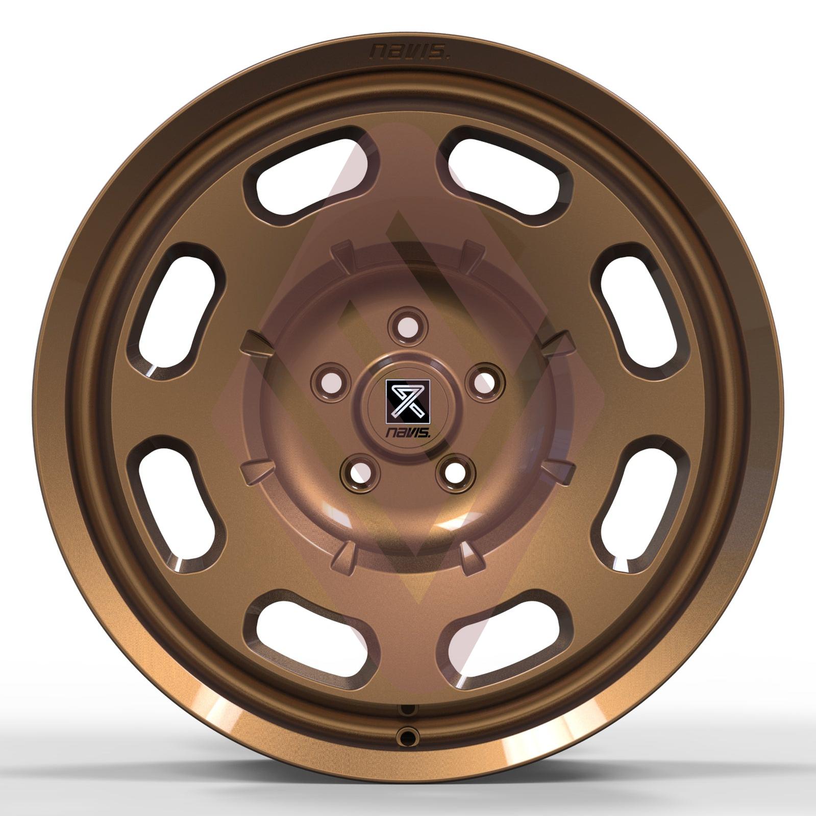 Navis Lenta – 20" Bronze Finish Alloy Wheels