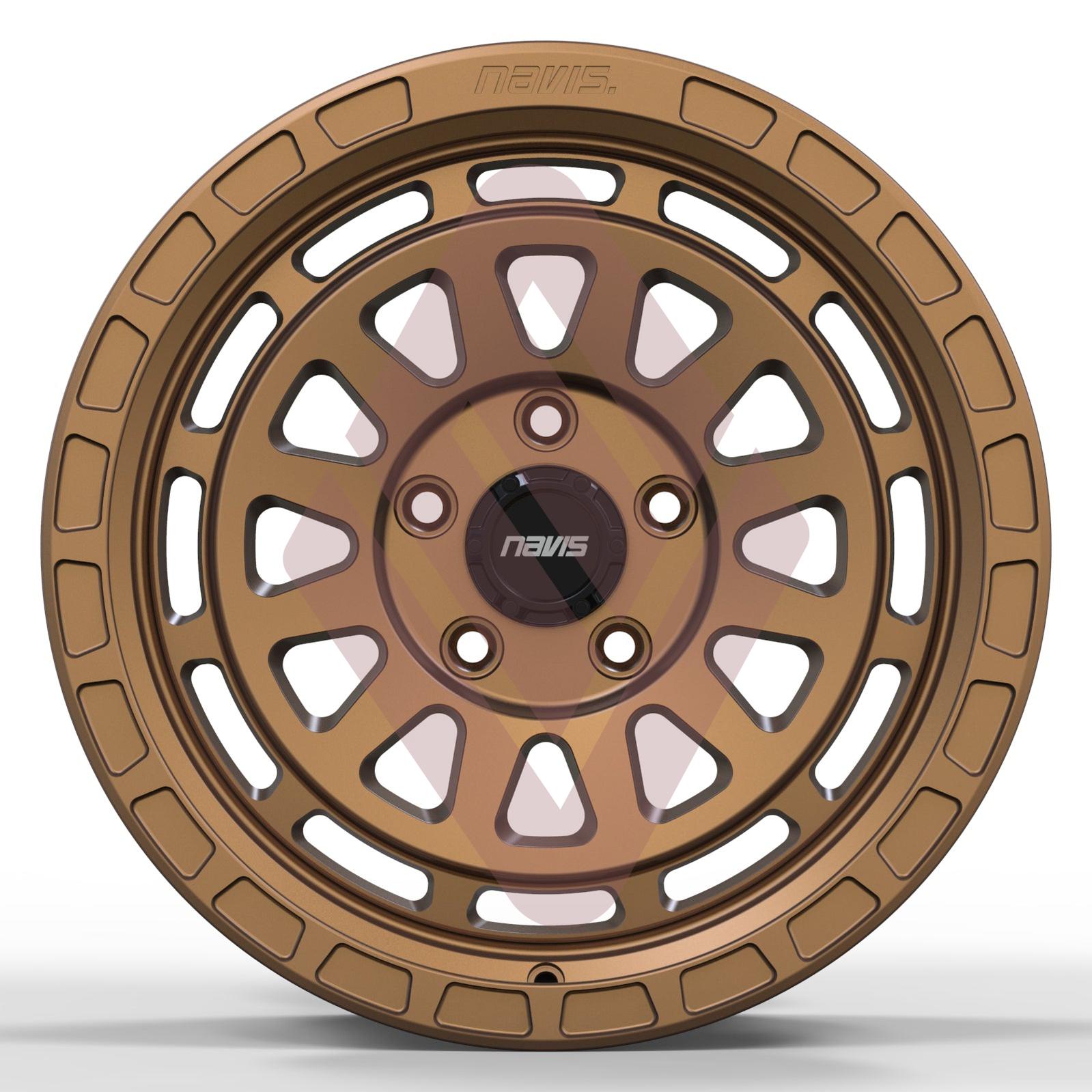 Navis Gelida-AT – 17" Bronze Finish Alloy Wheels