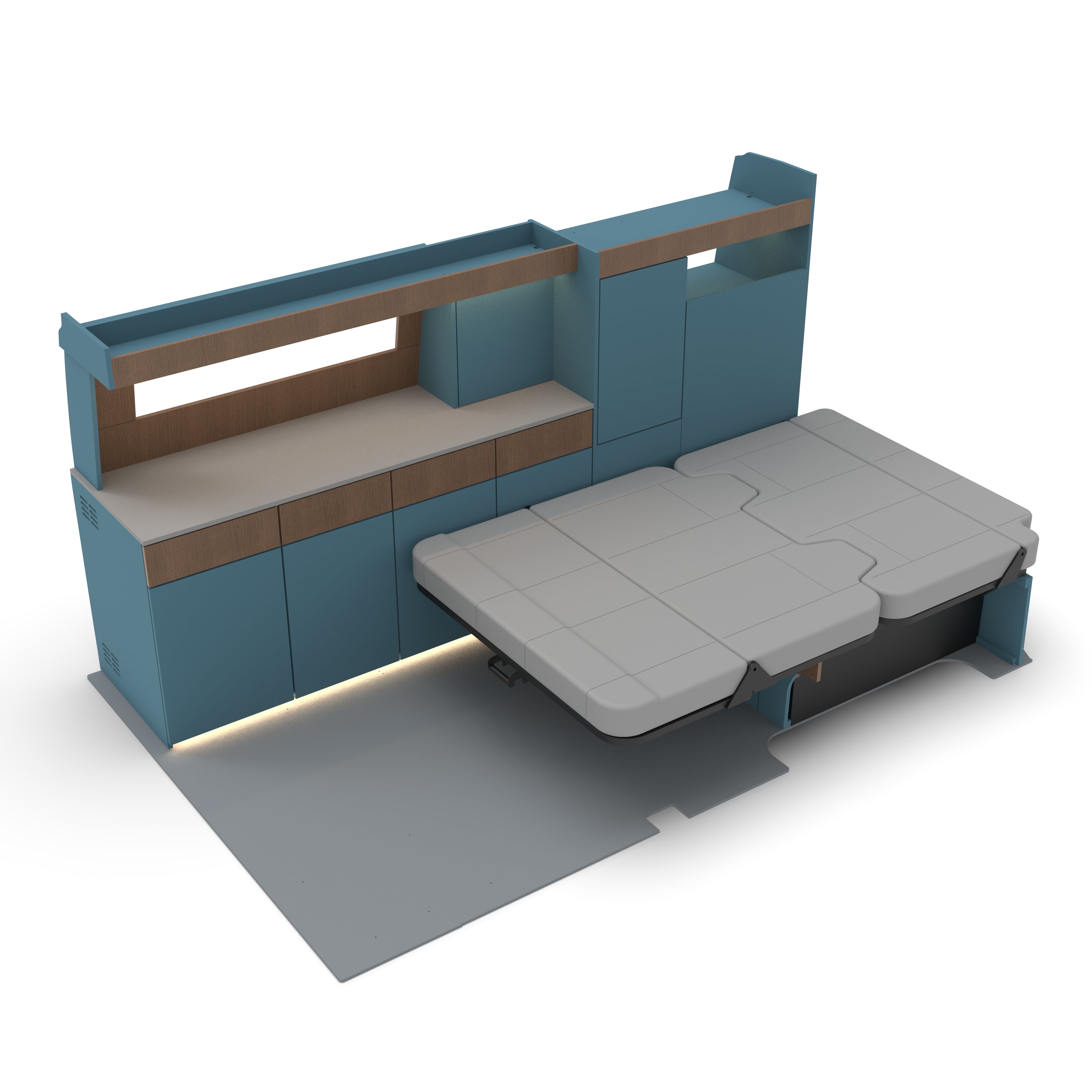 Fiat Talento LWB Classic Edition Campervan Kitchen