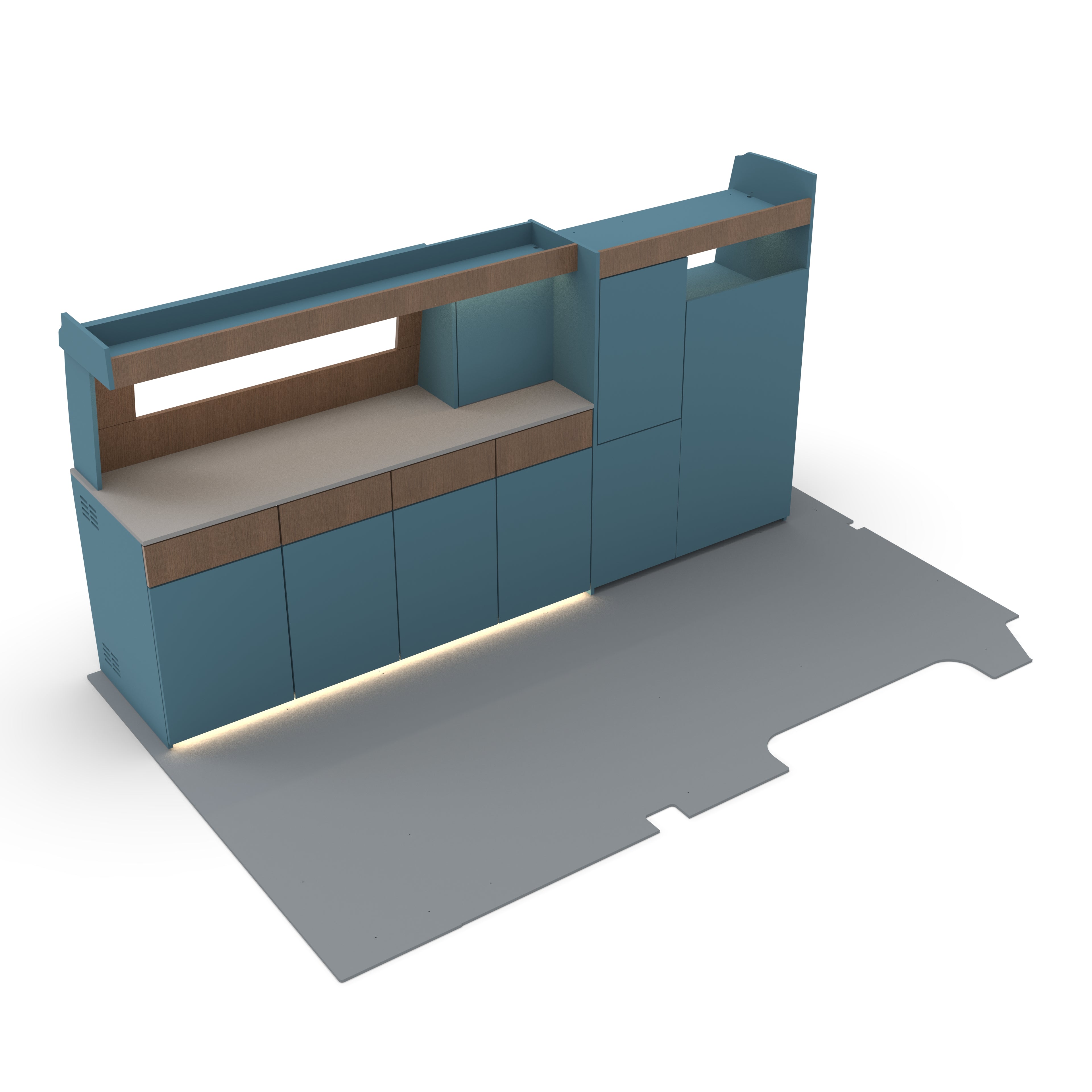 Fiat Talento LWB Classic Edition Campervan Kitchen