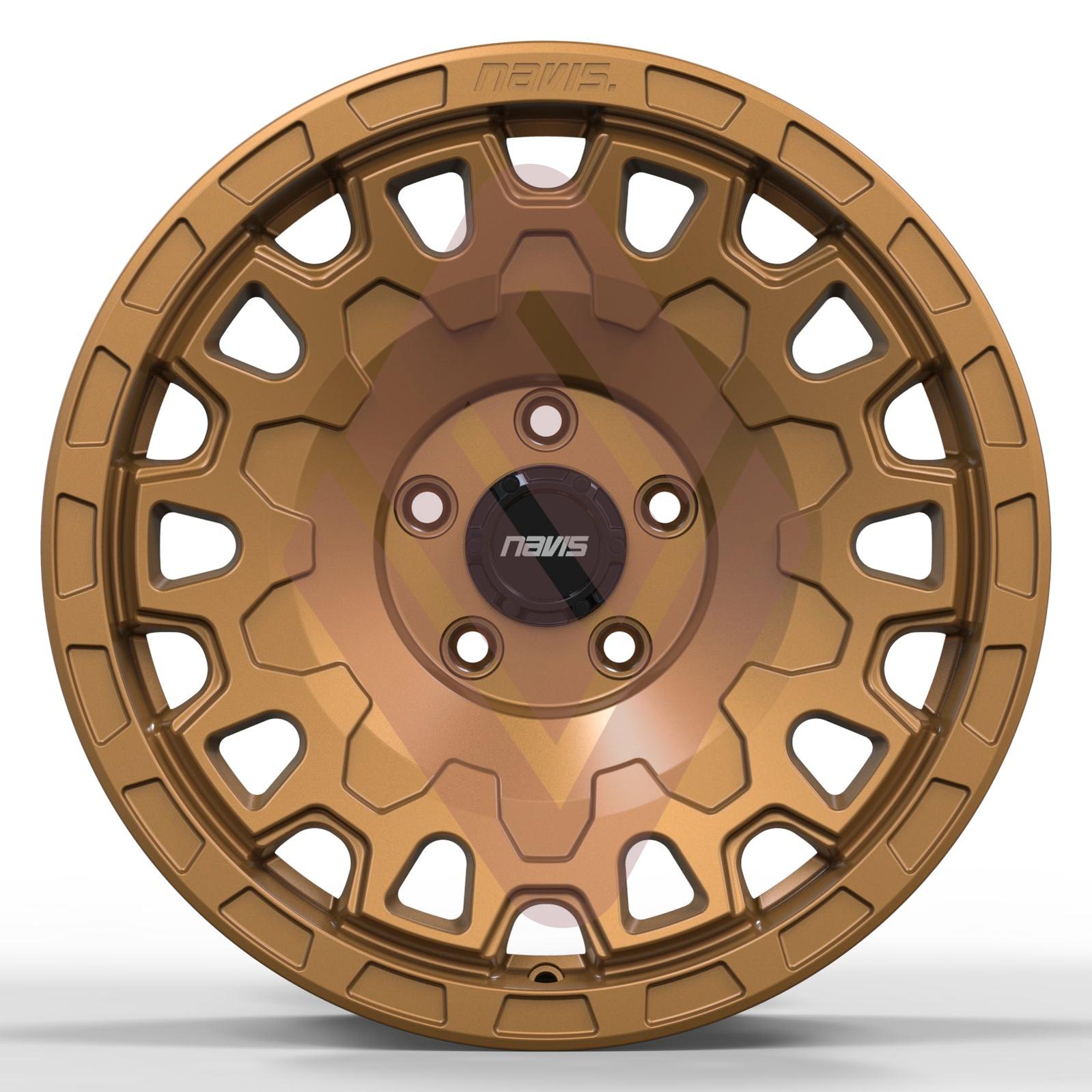 Navis Dura-AT – 17" Bronze Finish Alloy Wheels