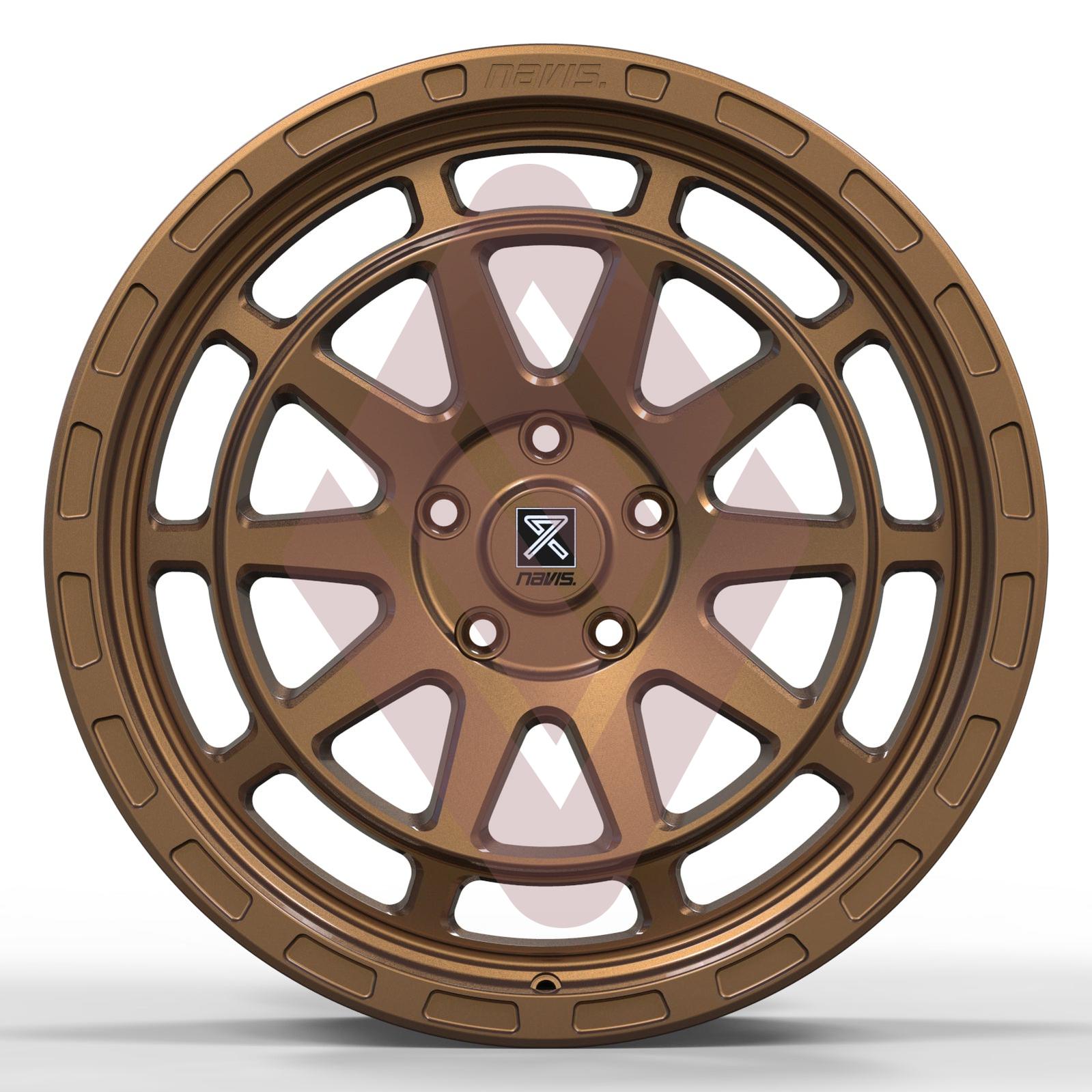 Navis Extenta – 20" Bronze Finish Alloy Wheels