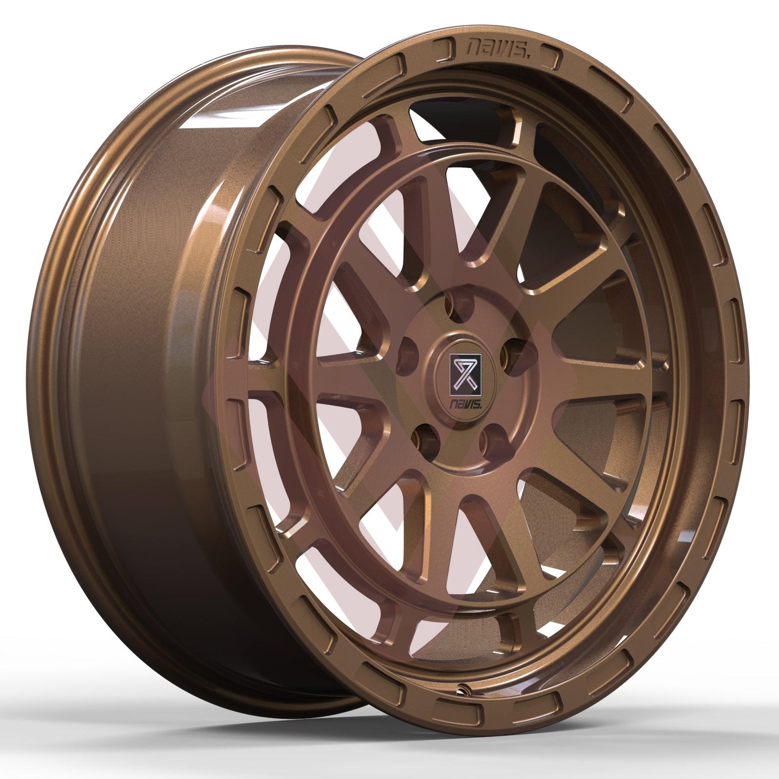 Navis Extenta – 20" Bronze Finish Alloy Wheels