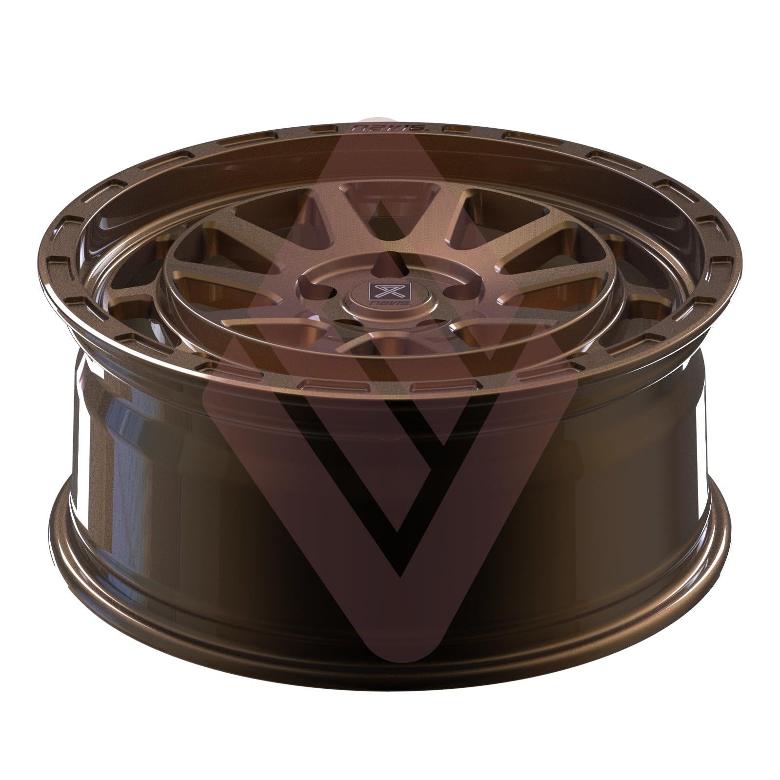 Navis Extenta – 20" Bronze Finish Alloy Wheels