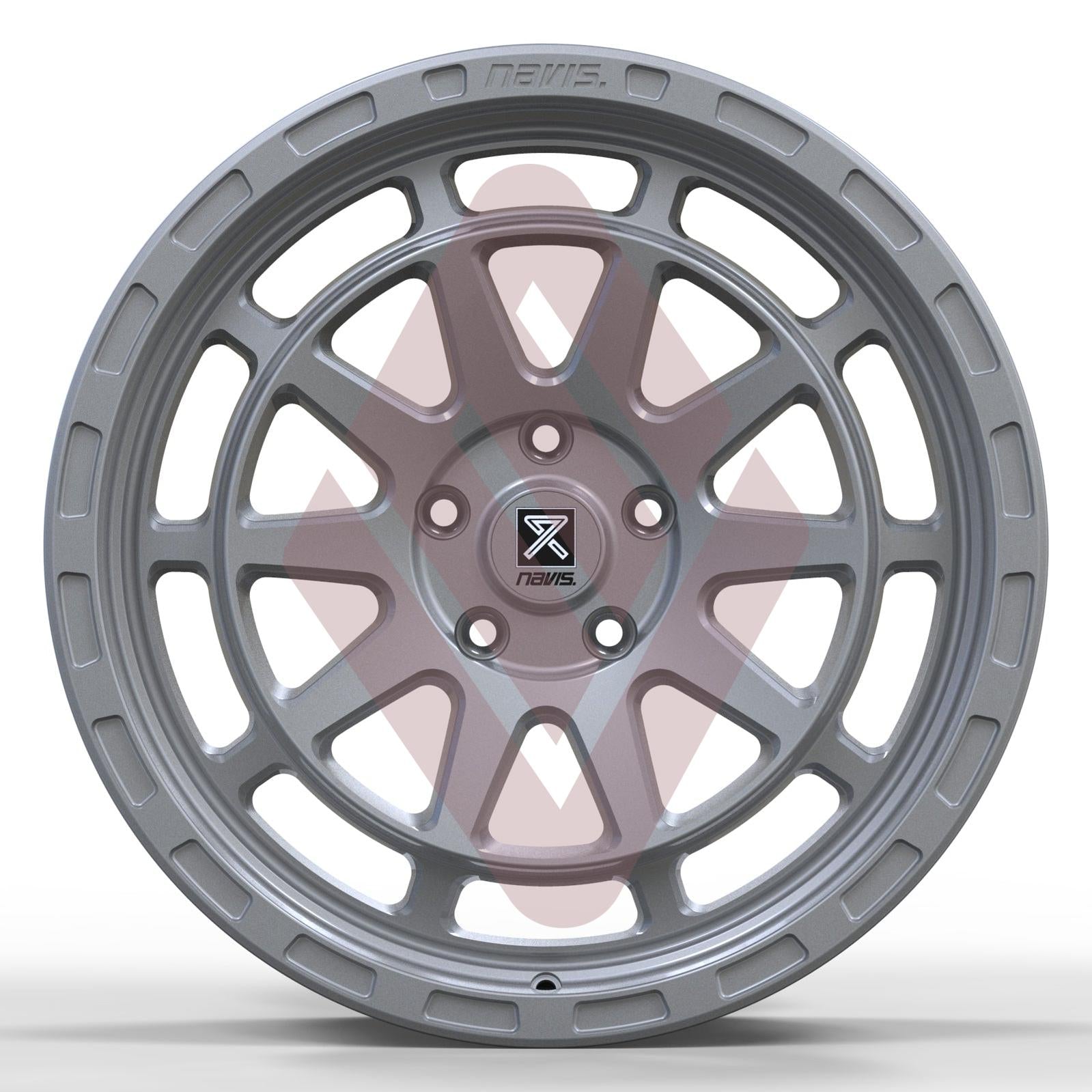 Navis Extenta – 20" Silver Finish Alloy Wheels