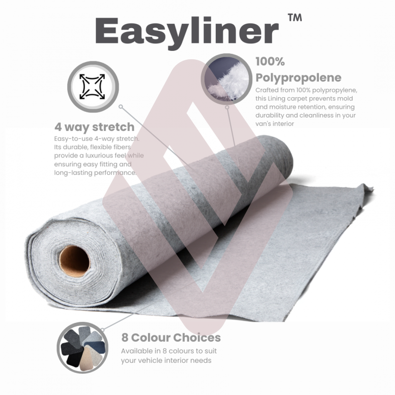 Easyliner Stretch Van Lining Carpet