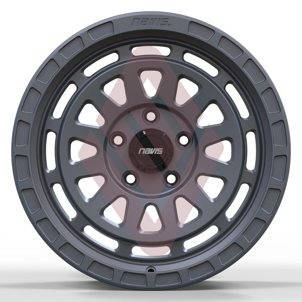 Navis Gelida-AT – 17" Matt Anthracite Finish Alloy Wheels