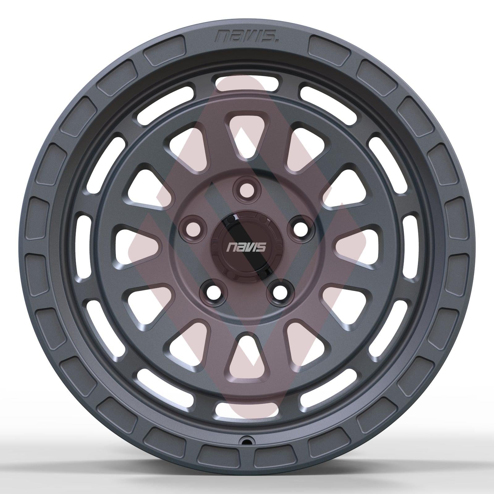 Navis Gelida-AT – 17" Matt Anthracite Finish Alloy Wheels