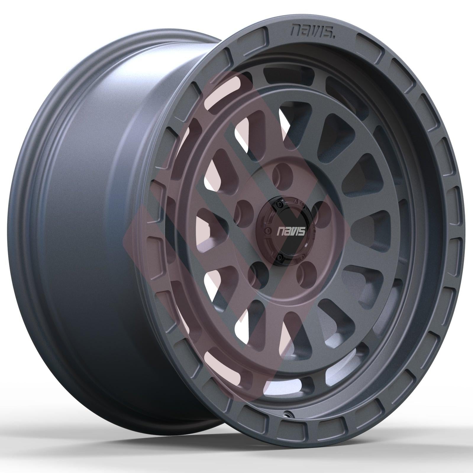 Navis Gelida-AT – 17" Matt Anthracite Finish Alloy Wheels