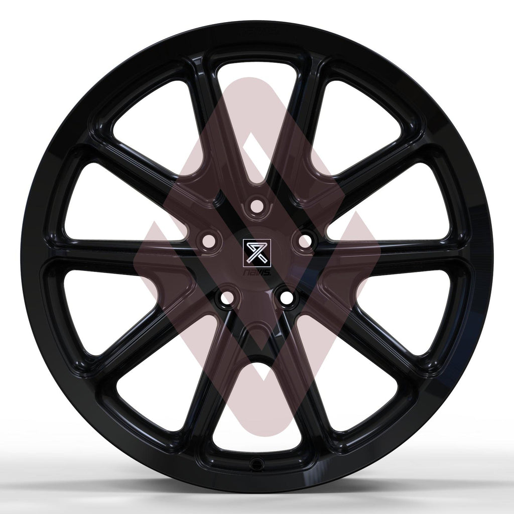 Navis Ludis – 20" Gloss Black Finish Alloy Wheels