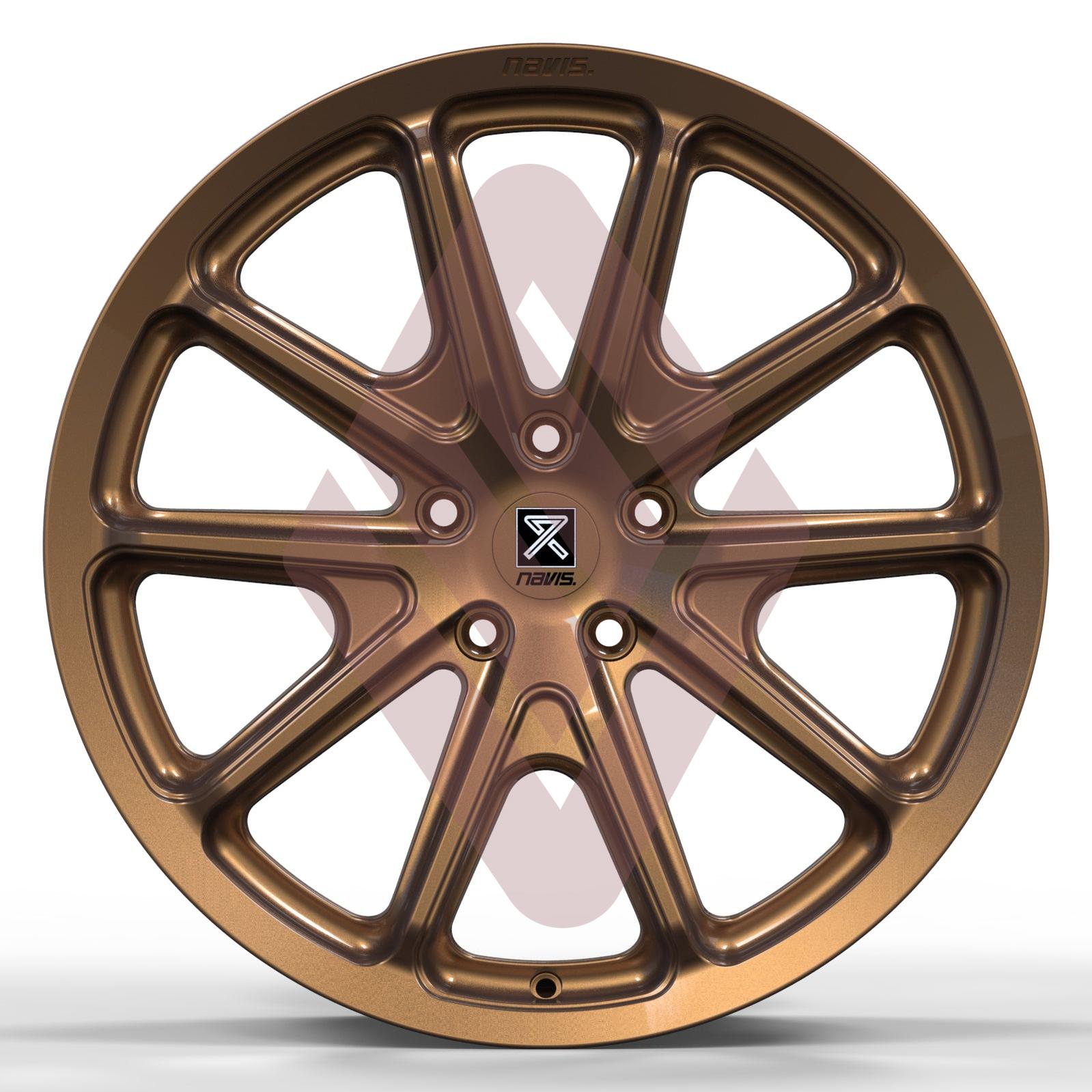 Navis Ludis – 20" Bronze Finish Alloy Wheels