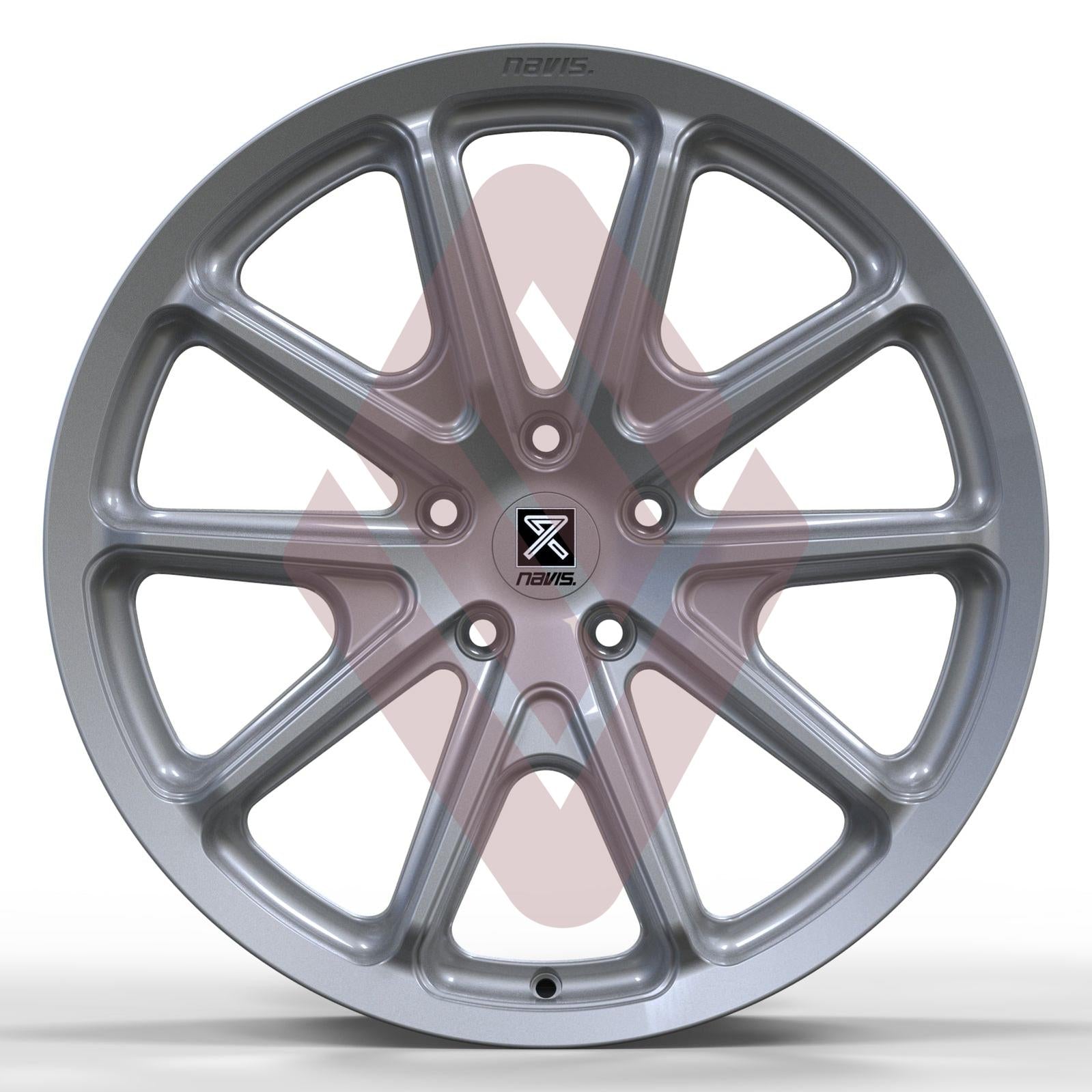 Navis Ludis – 20" Silver Finish Alloy Wheels