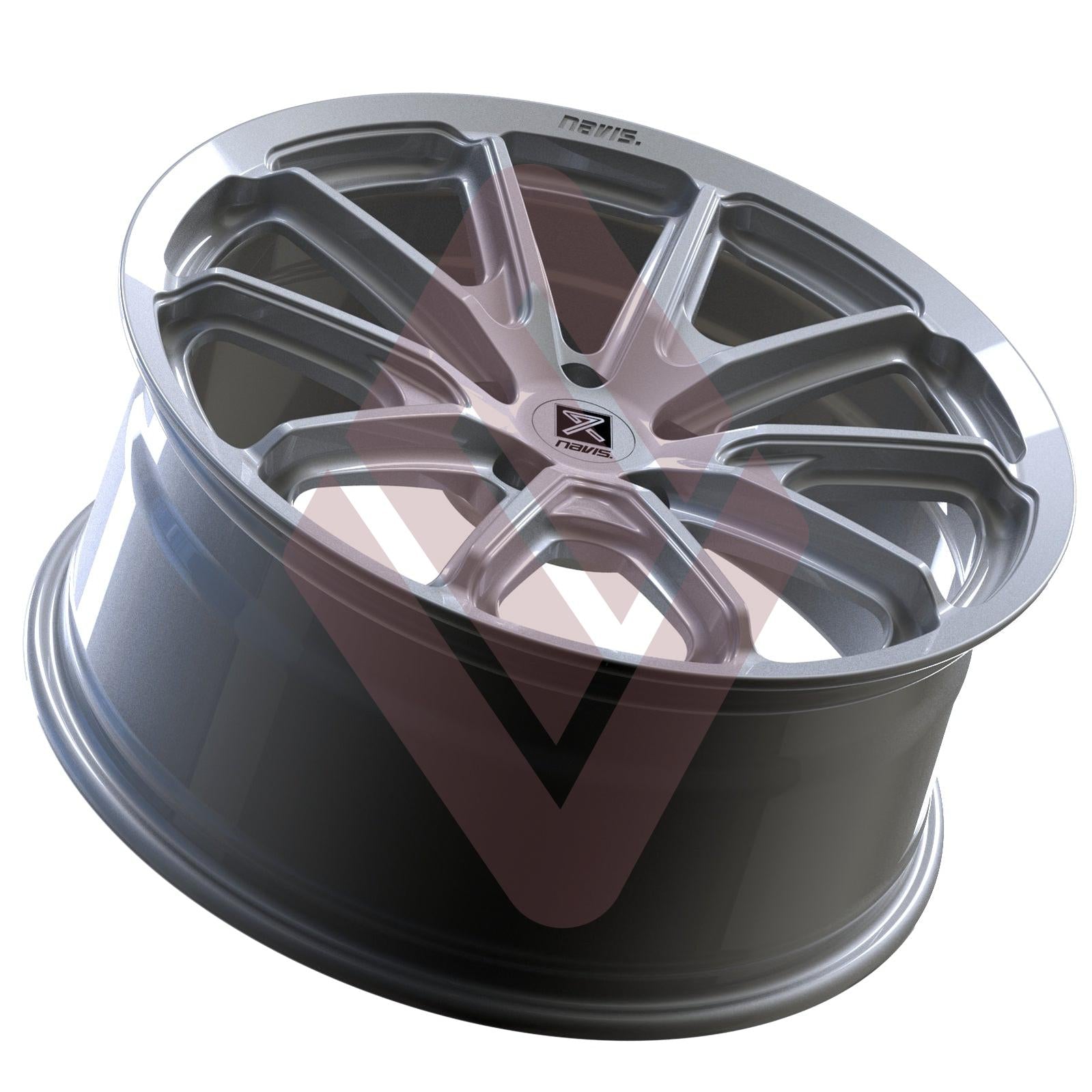 Navis Ludis – 20" Silver Finish Alloy Wheels