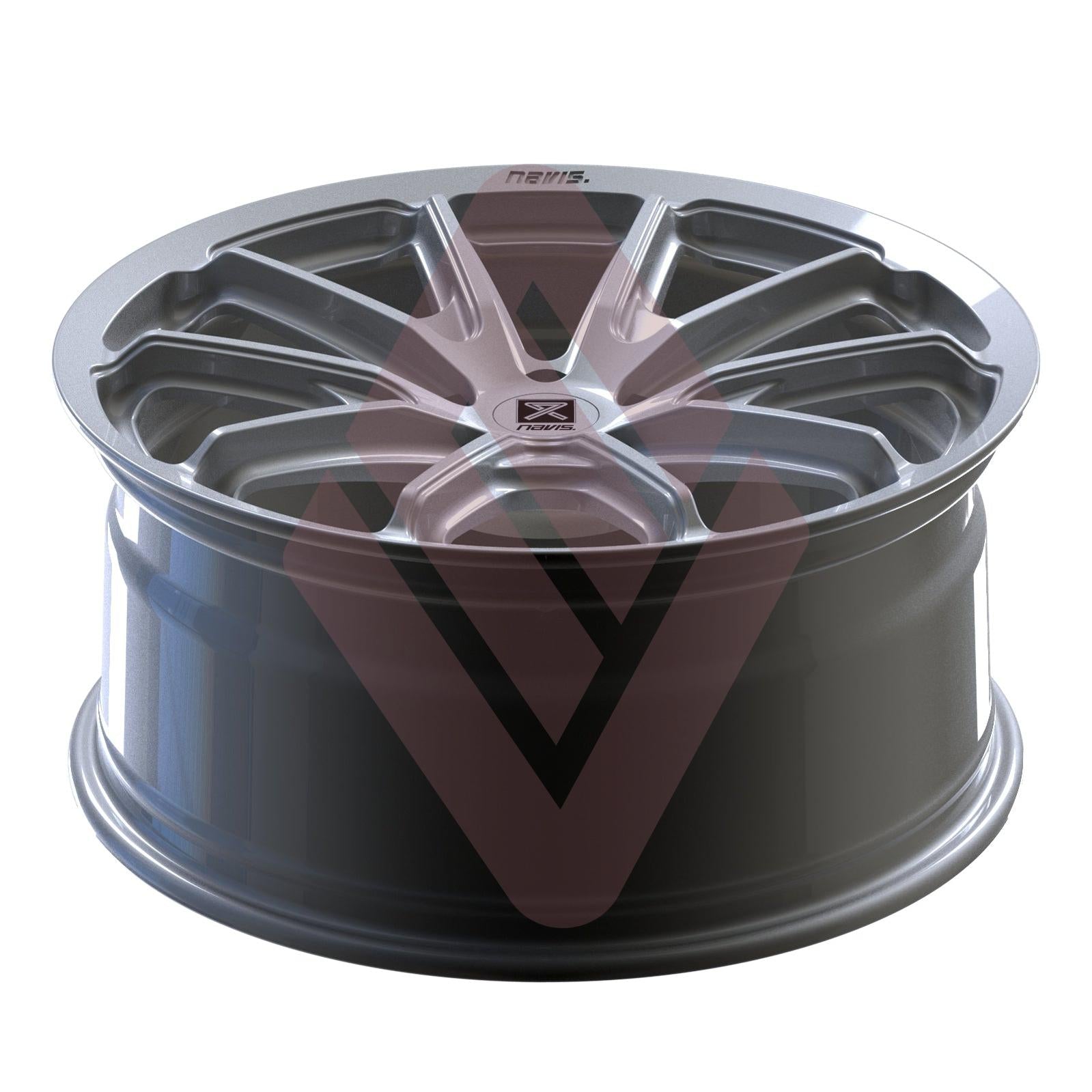 Navis Ludis – 20" Silver Finish Alloy Wheels