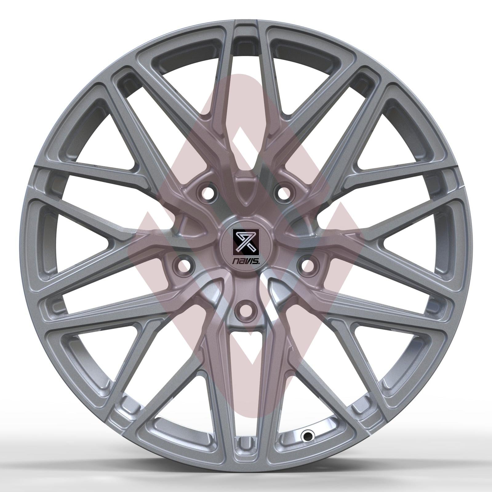 Navis Luxe – 20" Silver Finish Alloy Wheels