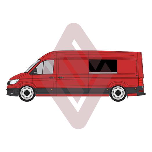 VW Crafter (2017 – Current Year)/MAN TGE – Middle Fixed Window – Passenger Side – LWB/XLWB – Privacy Glass