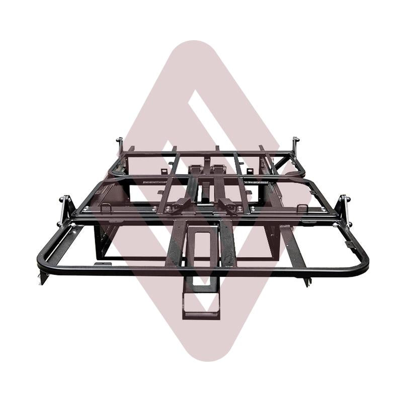 Rusty Lee 3/4 Legless Campervan Rock & Roll Bed - M1 Tested - Isofix - 5 Stage Recliner