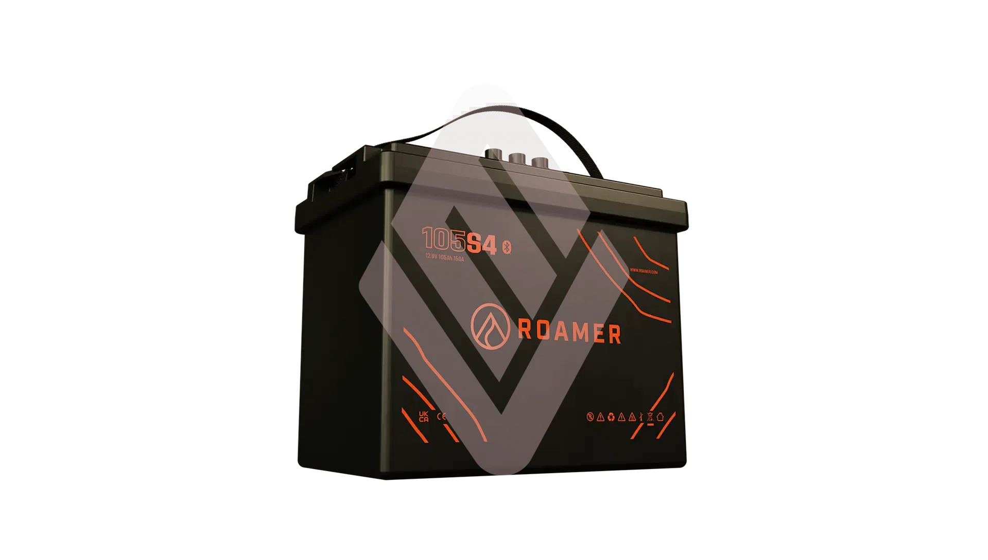 Roamer 105 SMART4 12V 105Ah LiFePO4 Battery