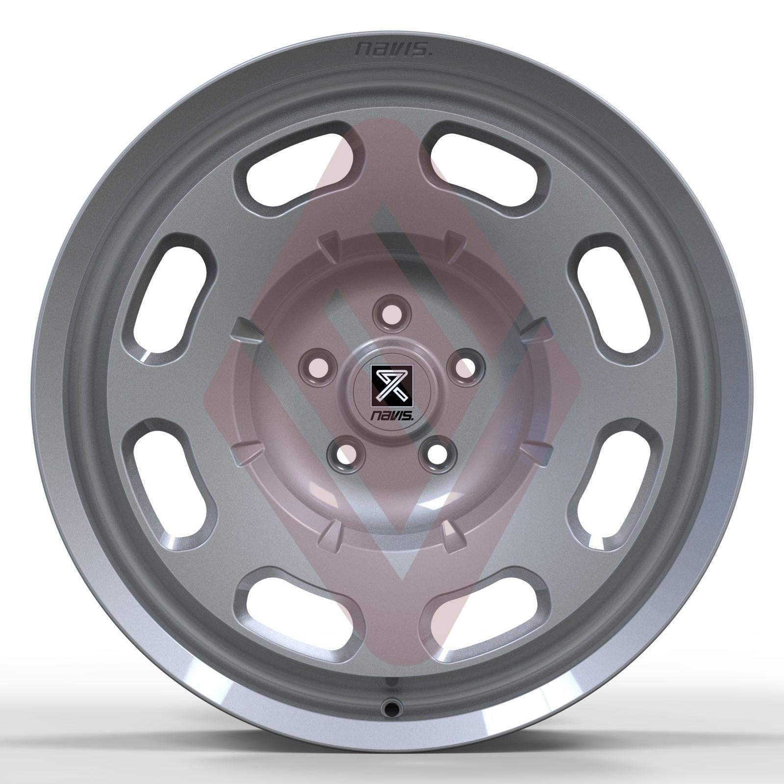 Navis Lenta – 20" Silver Finish Alloy Wheels