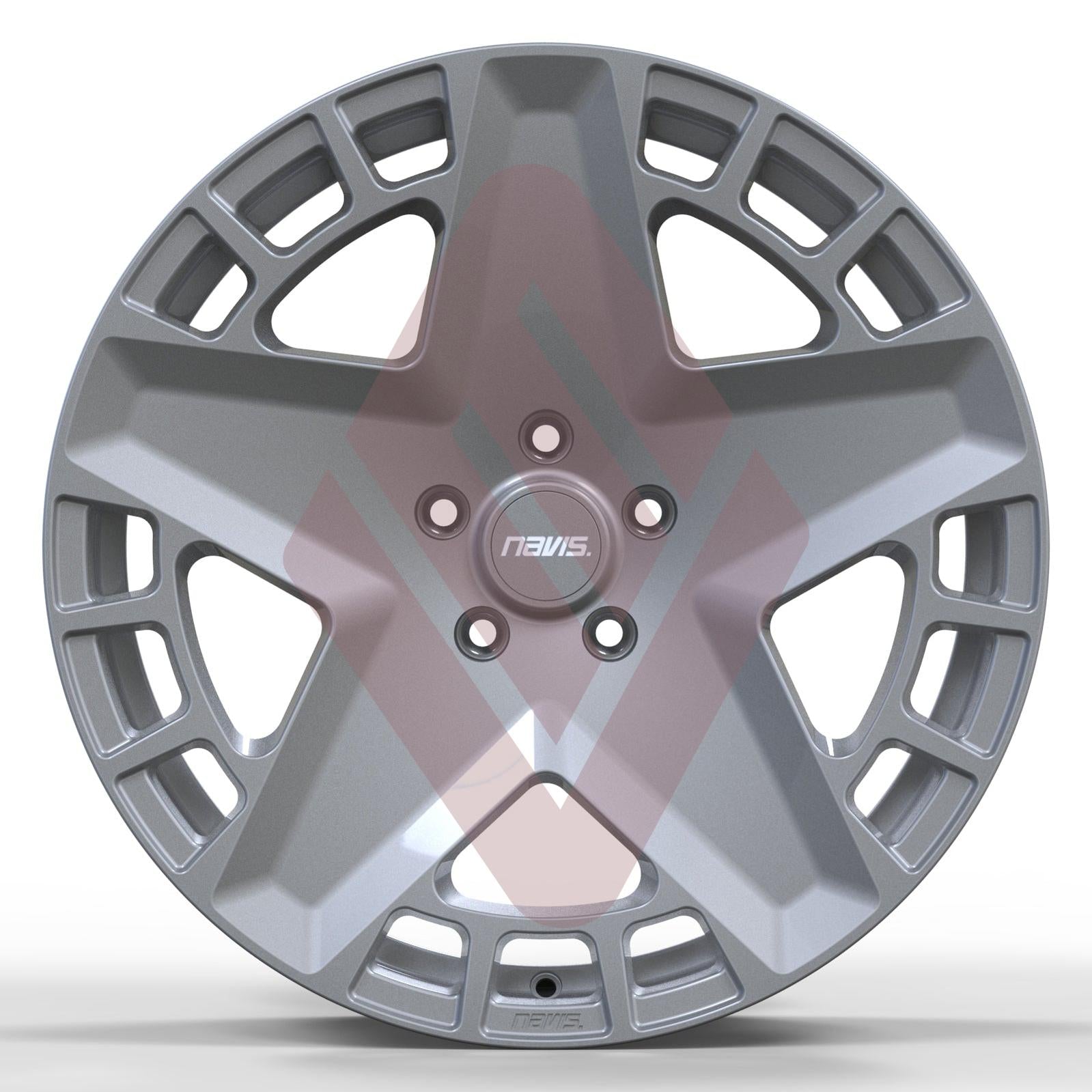 Navis Unknown – 20" Silver Finish Alloy Wheels